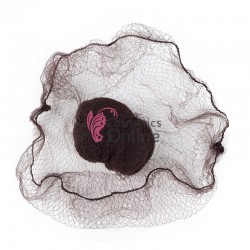 Plasa pentru cocuri, mese sau extensii, PLS008 Maro inchis 2 bucati